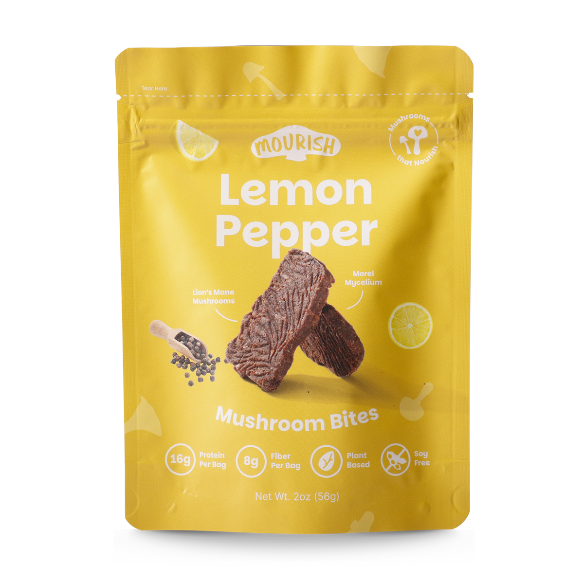 Lemon Pepper Mushroom Bites - 3 Packs (⚠️Back in Stock Feb 2026)