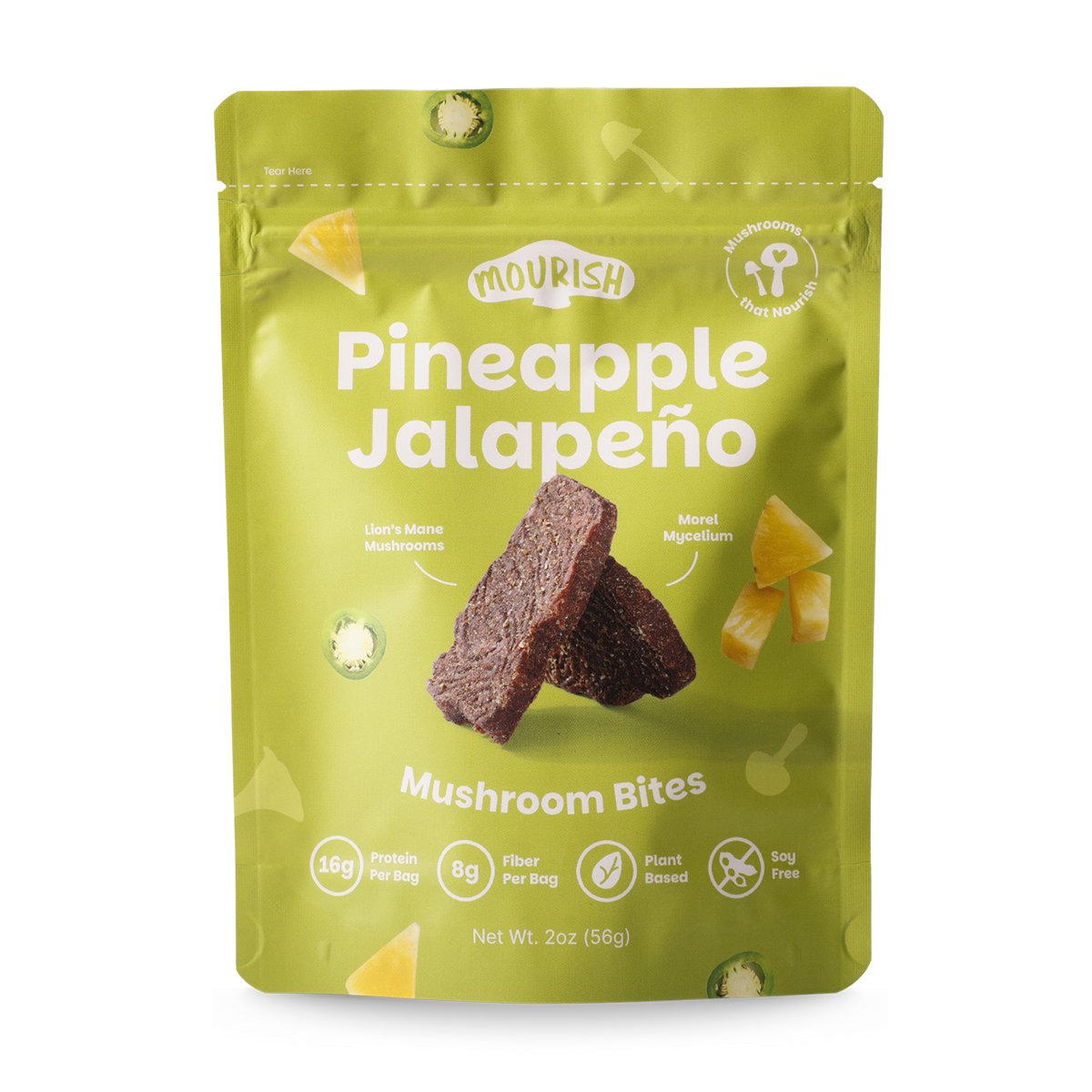 Pineapple Jalapeño Mushroom Bites - 3 Packs