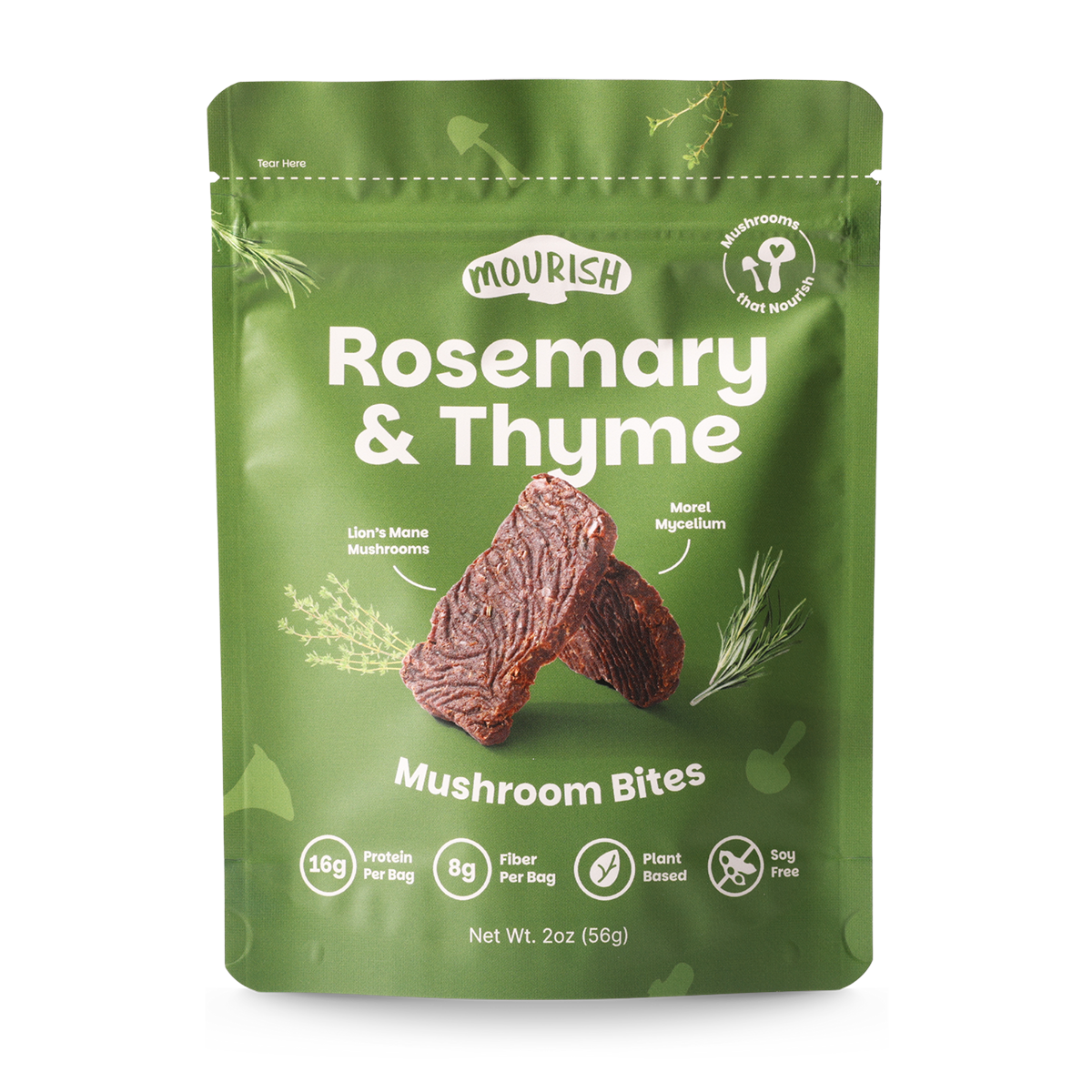 Rosemary & Thyme Mushroom Bites - 3 Packs (⚠️Back in Stock Feb 2026)