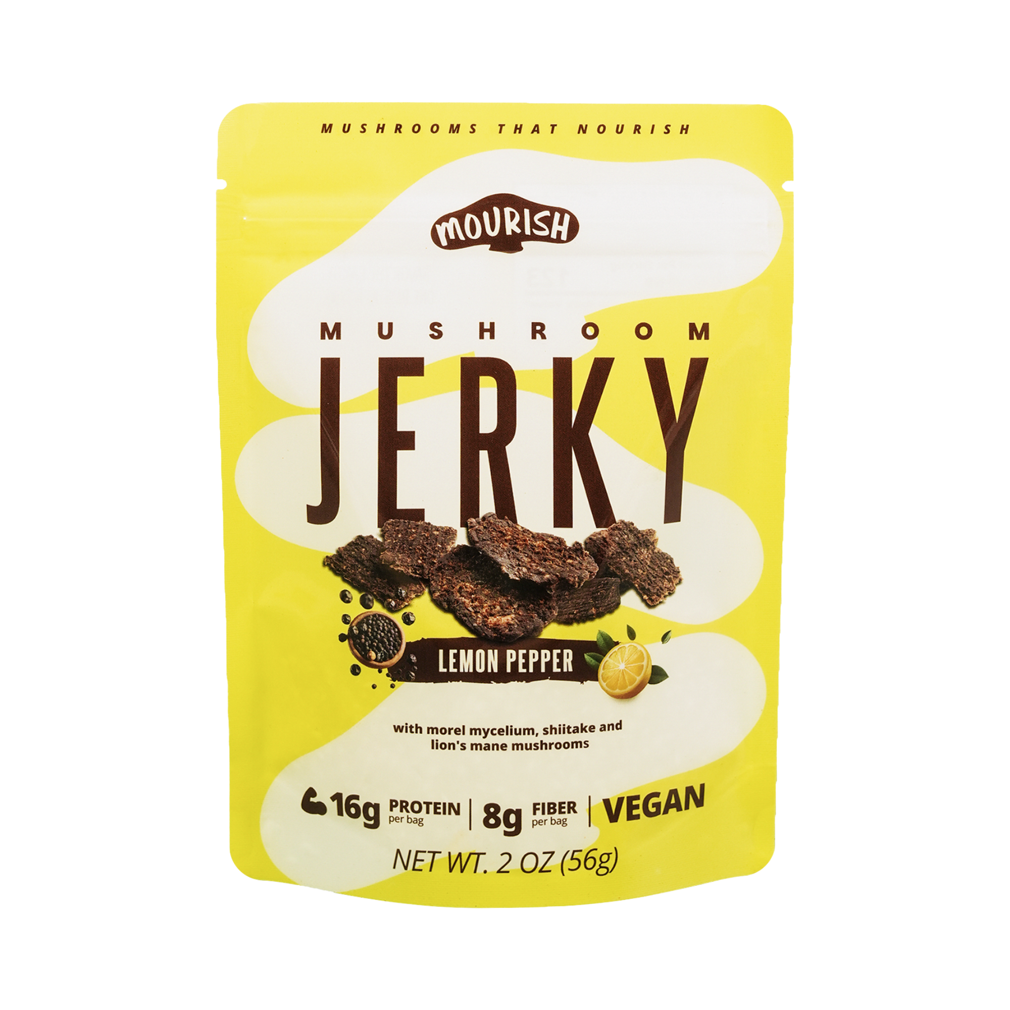 Lemon Pepper Mushroom Jerky