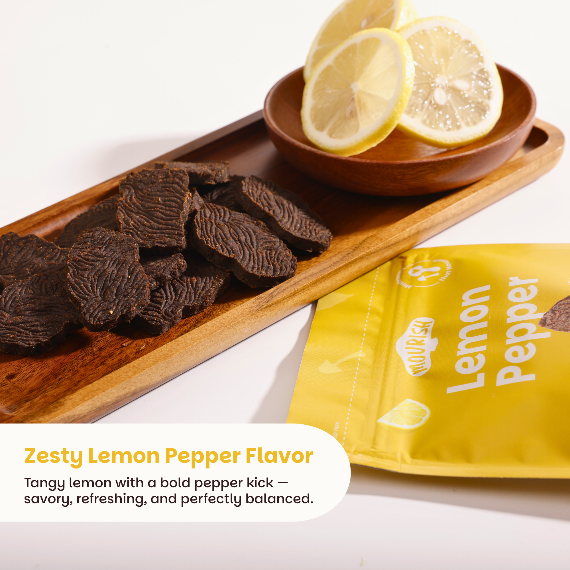 Lemon Pepper Mushroom Bites - 3 Packs (⚠️Back in Stock Feb 2026)