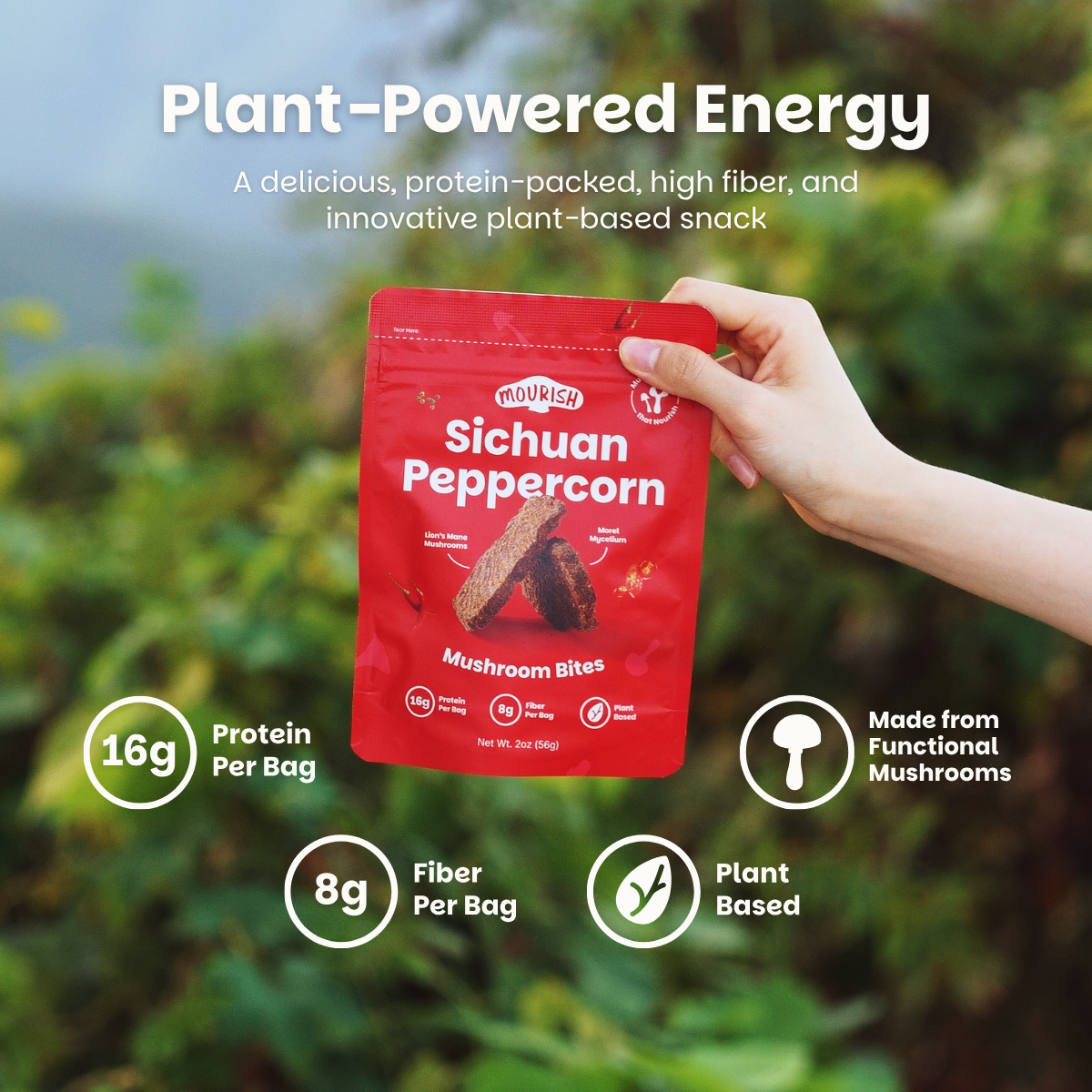 Sichuan Peppercorn Mushroom Bites - 3 Packs