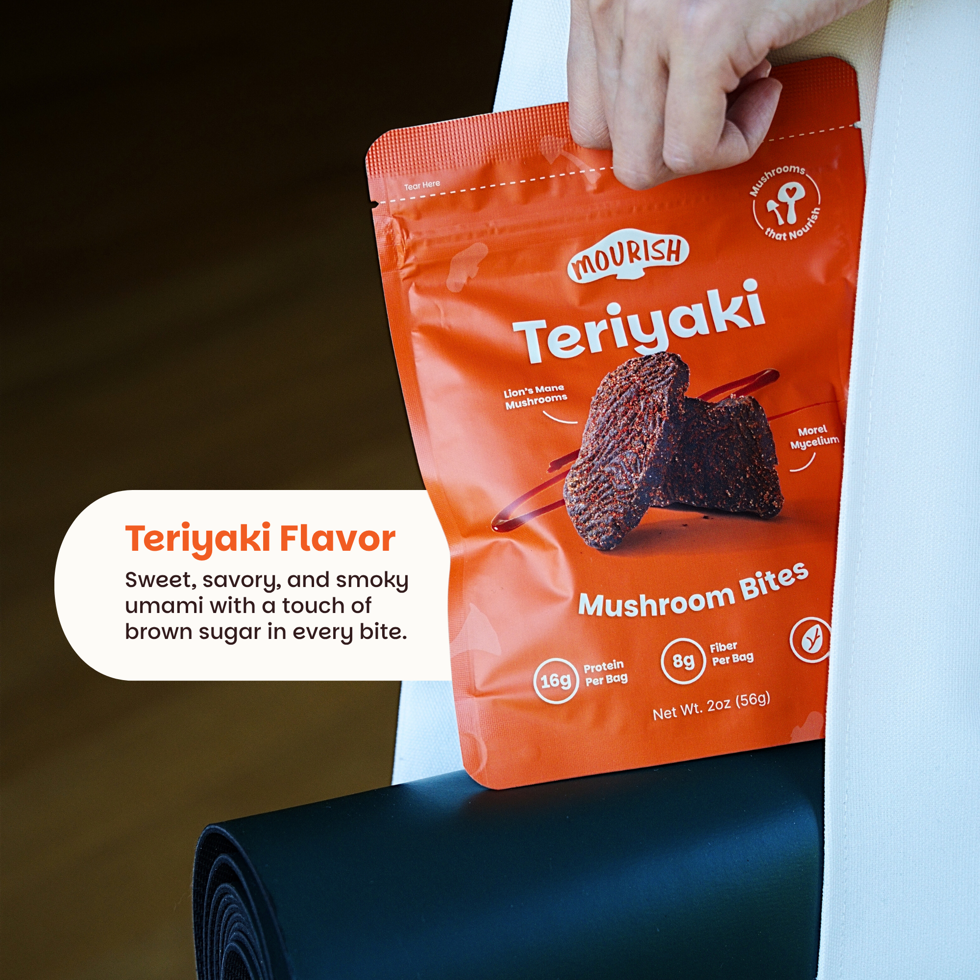 Teriyaki Mushroom Bites - 3 Packs (⚠️Back in Stock Feb 2026)