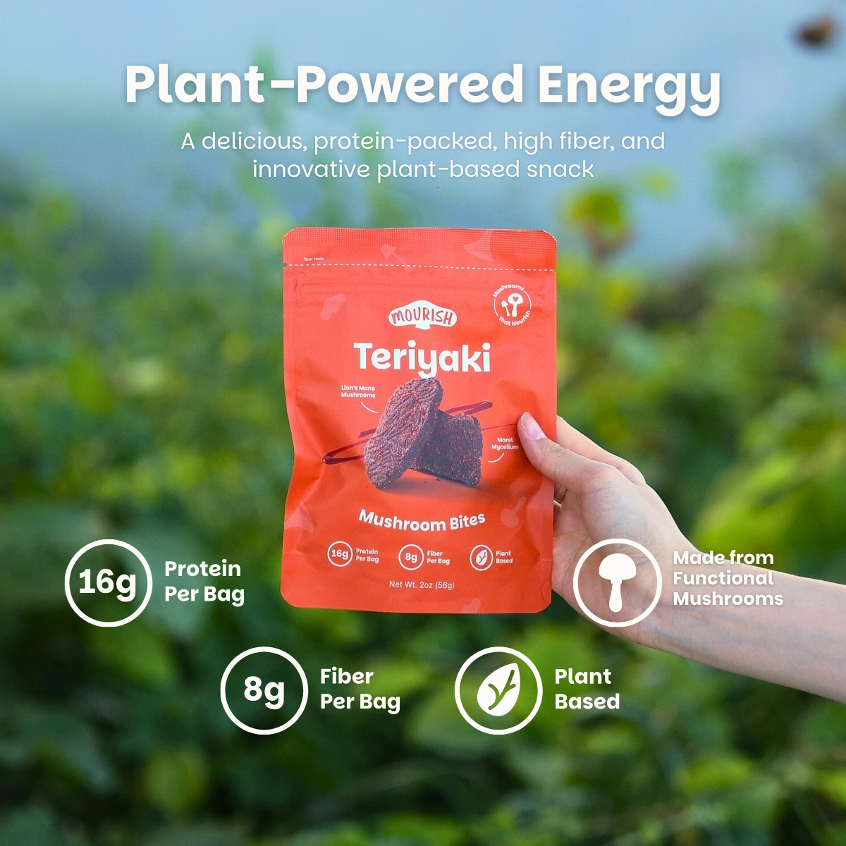 Teriyaki Mushroom Bites - 3 Packs (⚠️Back in Stock Feb 2026)