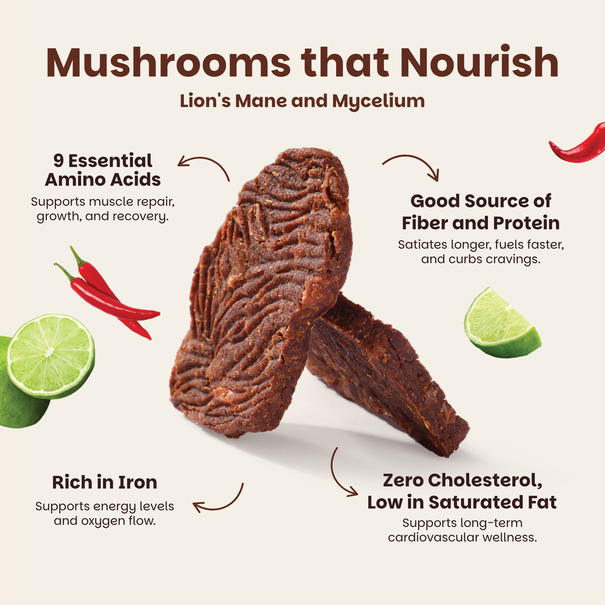 Tex-Mex Barbeque Mushroom Bites - 3 Packs (⚠️Back in Stock Feb 2026)